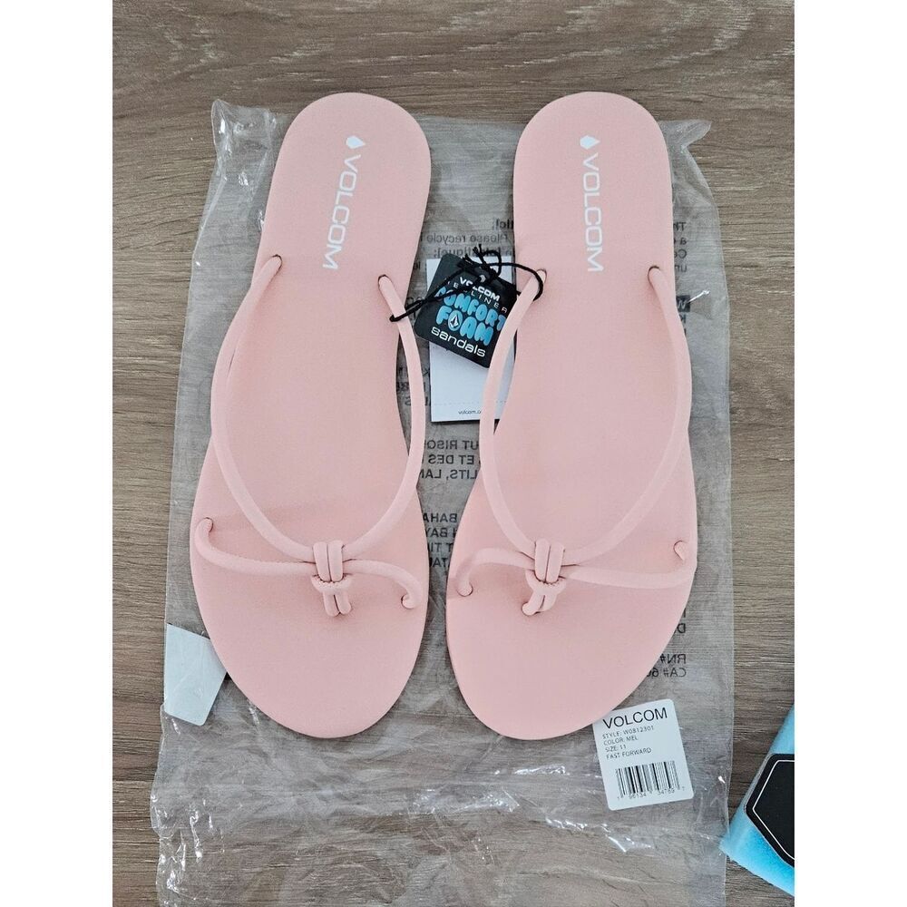 Volcom Women’s Pink Sandals Size 11